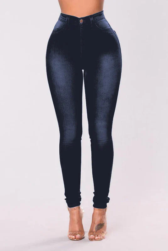π€ Sleek & Stretchy High-Waist Denim Pencil Pants β Chic, Comfy & Perfect for Every Outfit! π₯