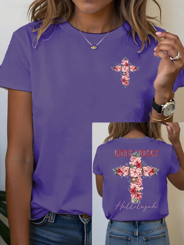 Women's Floral Christian T-shirt