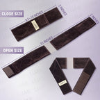 1pc Adjustable Velcro Lace Wig Grip Band, Velvet Comfort Headband
