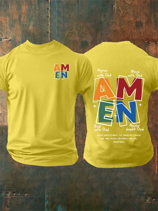 Men's AMEN Print T-Shirt