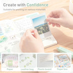 2026 New Double Sided Tape Pens, Double Sided Tape Roller, Retractable Adhesive Glue Runner, Office Adhesive Tape for Scrapbooking, Gift Wrapping, Photo Mounting and School Office Crafts (Blue)