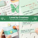 2026 New Double Sided Tape Pens, Double Sided Tape Roller, Retractable Adhesive Glue Runner, Office Adhesive Tape for Scrapbooking, Gift Wrapping, Photo Mounting and School Office Crafts (Blue)