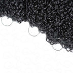 Full Head Crochet Only $99-QVR Tight Curly Feather Crochet Human Hair