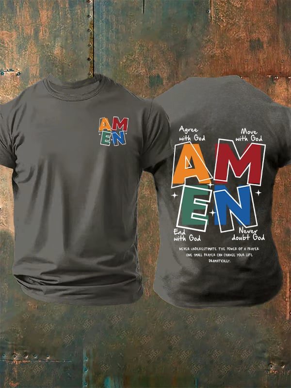 Men's AMEN Print T-Shirt