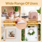 150pcs Round Double Sided,Clear Removable & Double Sided Tape for Crafts, Posters, Photos, Ideal Sticky Tape for Home, Office, School, Art Projects Displays