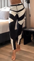 Ladies' Striped Casual Pants