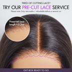 Honey Golden blonde / Natural Black Loose Body Wave Glueless 13x4 Lace Front Wig 100% Human Hair