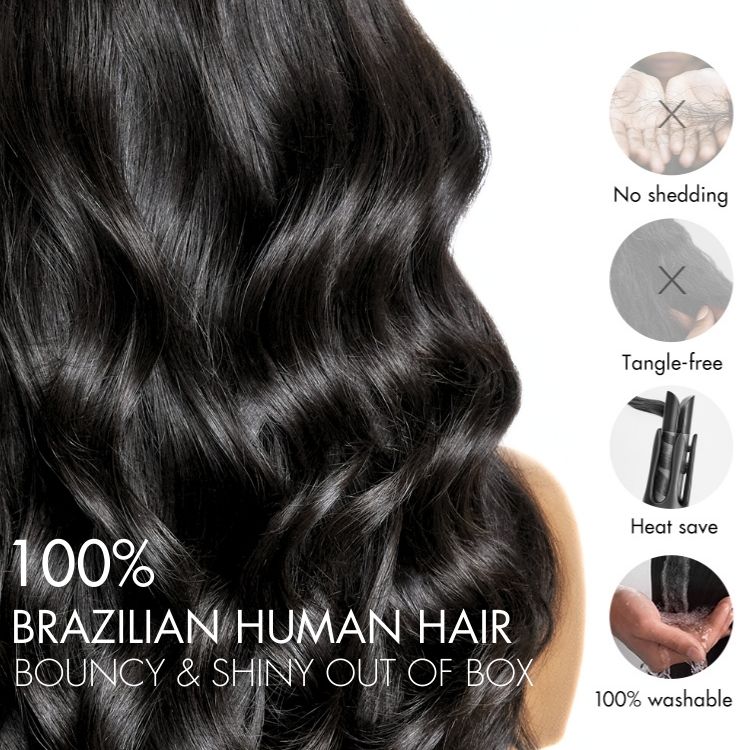 Messy Burmese Curly / Silky Straight / Body Wave / Deep Wave  Bundles 100% Premium Remy Human Hair Bundles 1pc / 3pcs