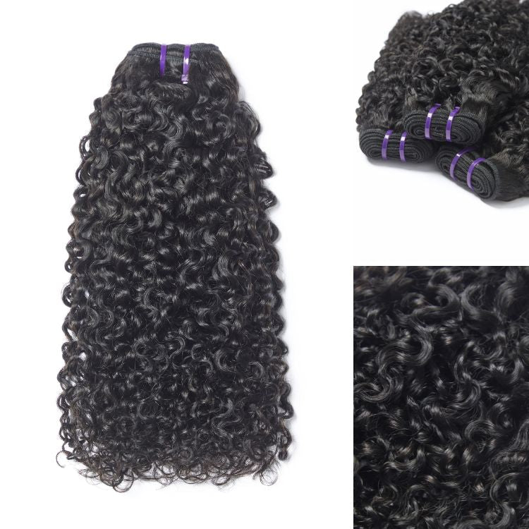 Messy Burmese Curly / Silky Straight / Body Wave / Deep Wave  Bundles 100% Premium Remy Human Hair Bundles 1pc / 3pcs
