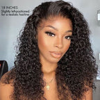 Wet and Wavy 5x5 Closure Pre-Cut Lace Water Wave Wig Glueless Side Part Human Hair Wig