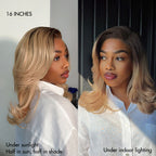 Effortlessly Chic Butterfly Cut Layered Wavy Glueless HD Minimalist Lace Short Wig