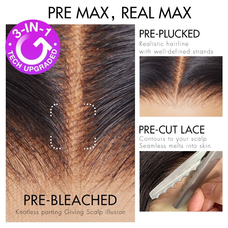 PreMax 2.0 Wigs - Nature Max Loose Body Wave Ear-to-ear Glueless 13x6 Frontal HD Lace C Part Wig