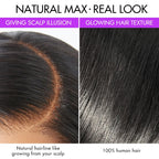 PreMax 2.0 Wigs - Nature Max Loose Body Wave Ear-to-ear Glueless 13x6 Frontal HD Lace C Part Wig