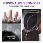 MyOwn-Fit™ 360 HD Lace Kinky Straight Wig Flexi-Fit Invisi Drawstring Cap & Pre-Cut Lace