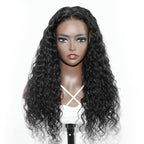 QVR 7x5 Glueless Lace Straight Wig With Pre Plucked Hairline 180% Density