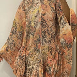 Two-Piece Set Plated Floral