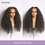 Luvme All-Day Comfort Wig 180% Density Soft & Full Water Wave Glueless 7x6 Closure HD Lace Human Hair Wig Pre-Cut Lace
