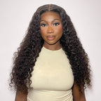 Luvme All-Day Comfort Wig 180% Density Soft & Full Water Wave Glueless 7x6 Closure HD Lace Human Hair Wig Pre-Cut Lace