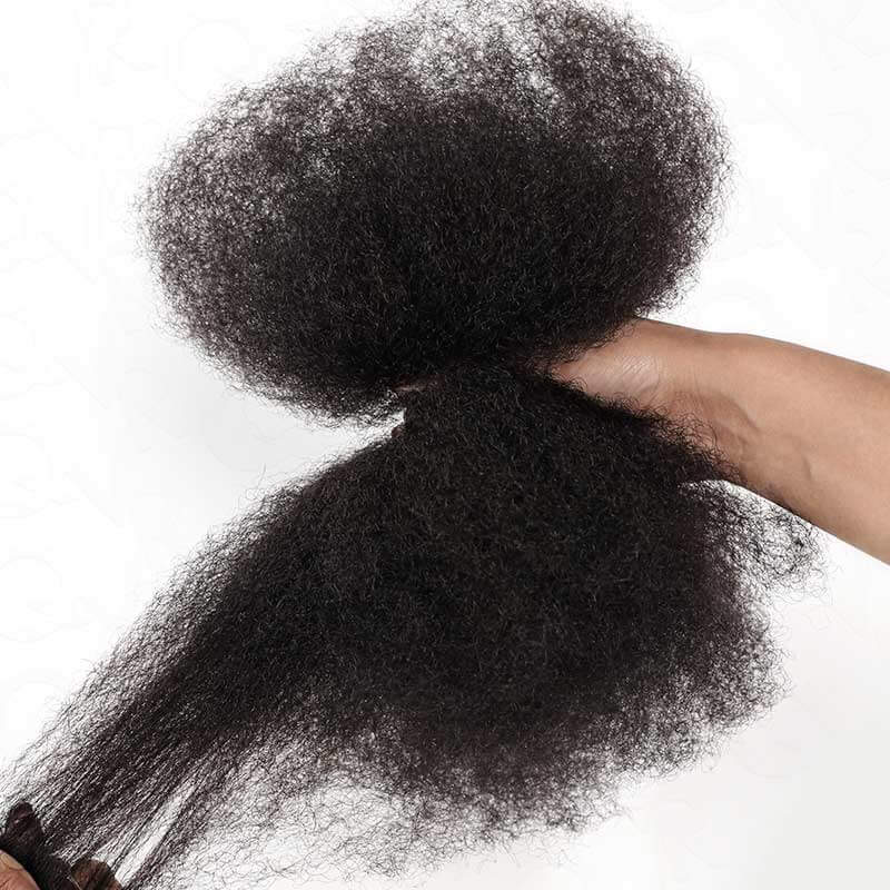 QVR Knotless Boho Island Twists with 100% Human Hair Curls
