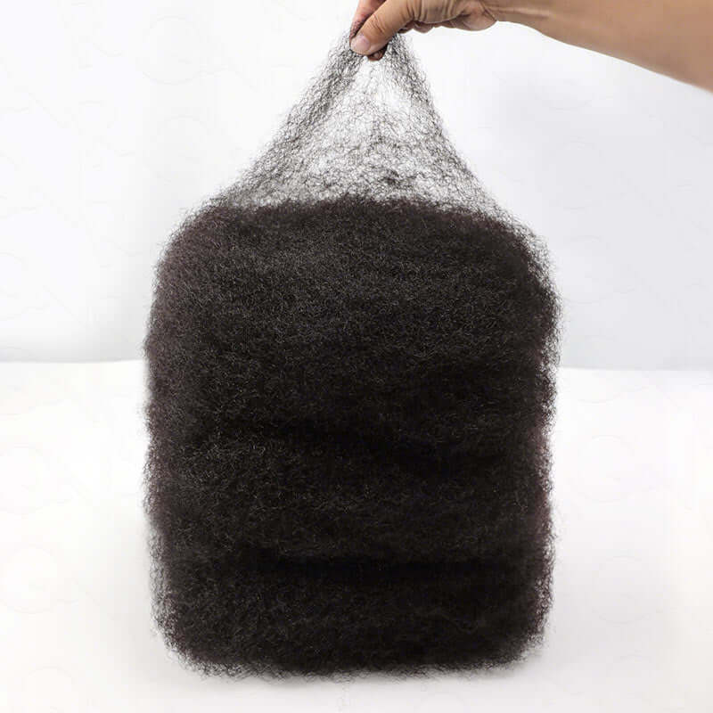 QVR Knotless Boho Island Twists with 100% Human Hair Curls