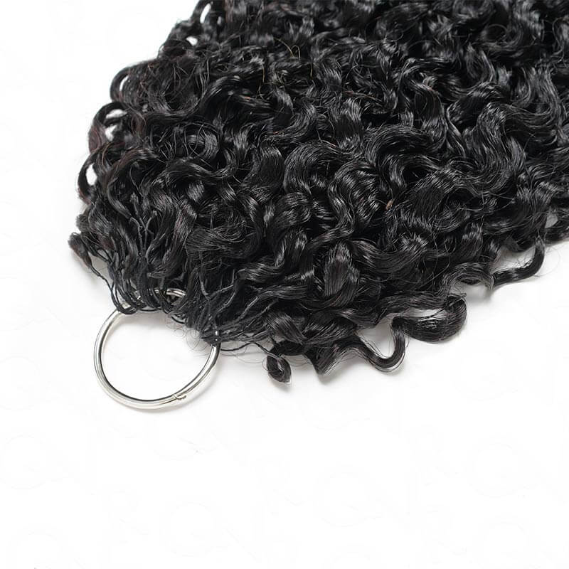 Member Sale| QVR Burmese Curly Crochet Hair Natural Black