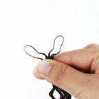 QVR Ombre #T4/30 Human Crochet Hair Small Kinky Curly Machine Made Feather Crochet Hairstyle