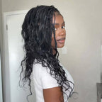 QVR Silk Straight Bulk Hair Extensions for Boho Knotless Braiding
