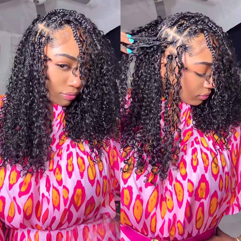 Member Sale| QVR Burmese Curly Crochet Hair Natural Black
