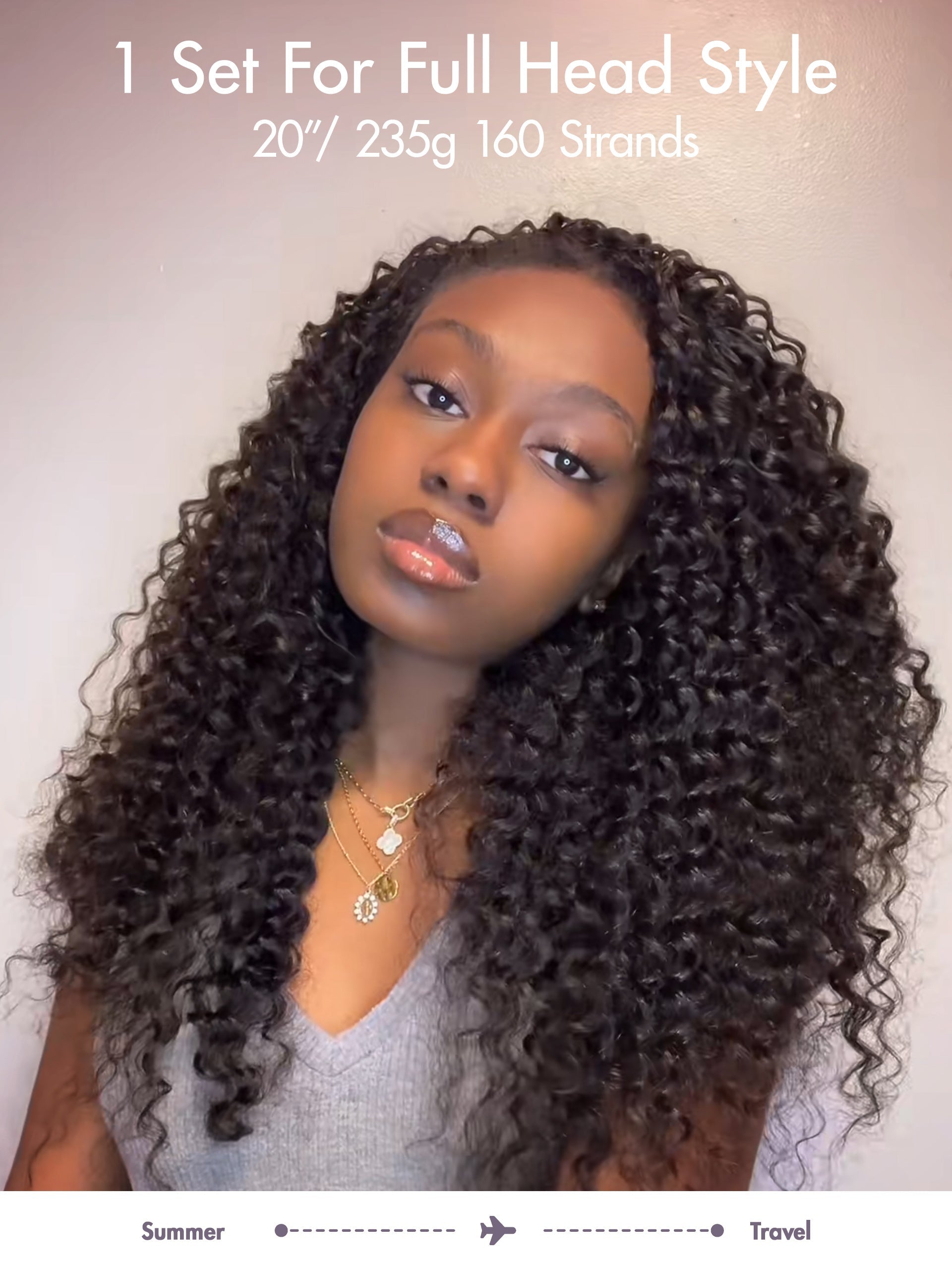 Readitress™ Pre-Separated Feather Crochet Human Hair for Miracle Knots Boho Braids | Deep Wave, Burmese Curly Protective Style (Free Gifts Included)  - US Only