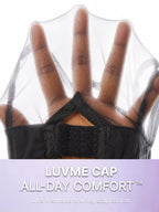 Luvme All-Day Comfort™ Wig PartingMax Brown Highlights Funmi Curly 7x6 Closure HD Lace Glueless Wig Pre Cut Lace