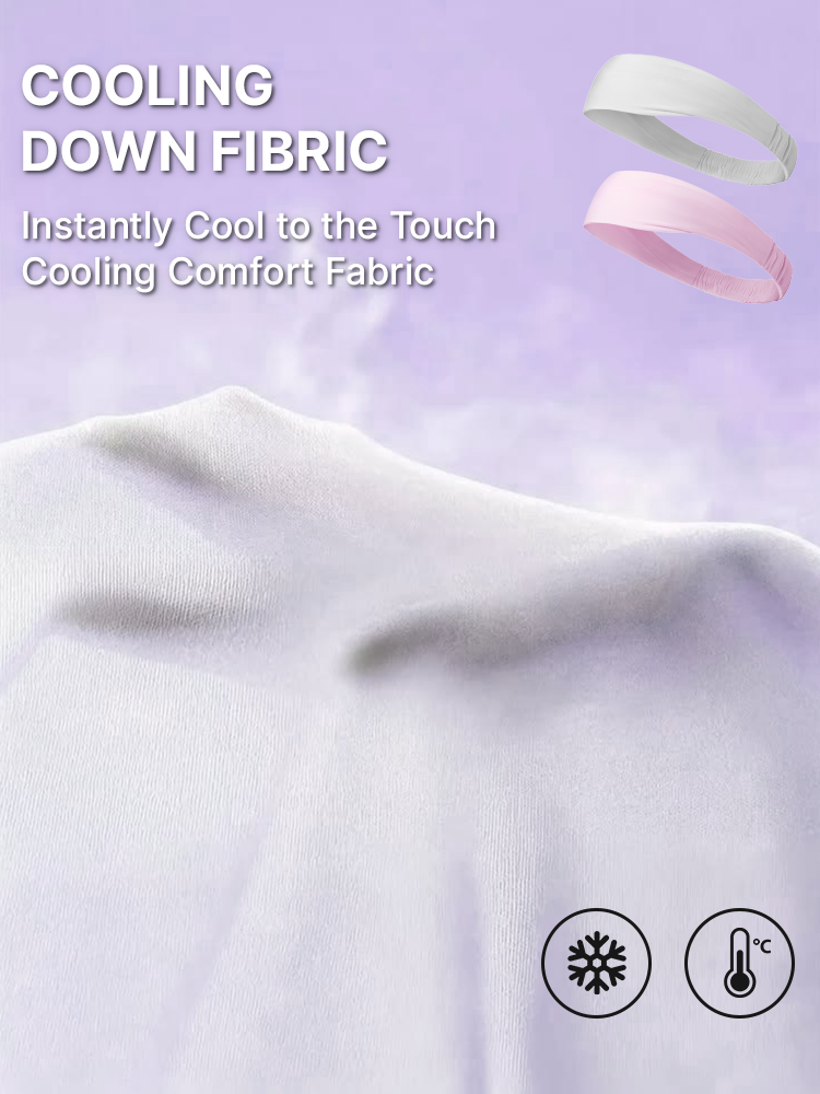 Beginner Friendly Water-Wave Wet and Wavy Headband Wig with Integrated Cooling Silk Headband, Effortless Wet-to-Dry Transformation (Get 2 Free Headbands)