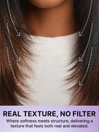 Luvme All-Day Comfort™ Wig 180% Density Butterfly Cut Layered Light Yaki Straight Glueless 7x6 Closure HD Lace Human Hair Wig Pre-Cut Lace