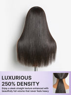 US Only | Luvme All-Day Comfort™ Wig 180% / 250% Density Bone Straight with Baby Hair PartingMax Glueless 7x6 Closure HD Lace Wig Pre-Cut Lace