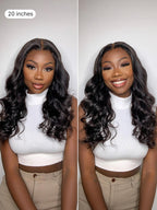 Body Wave / Straight / Kinky / Deep Wave Human Hair U Part Wig