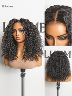 AiryFit™ Scalp Care Wigs | Effortless Water Wave Snugfit Glueless 5x5 Closure Pre-Cut Lace Curly Wig