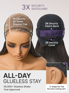 Luvme All-Day Comfort™ Wig PartingMax Glueless 7x6 Closure HD Lace Loose Body Wave Long Wig Pre-Cut Lace