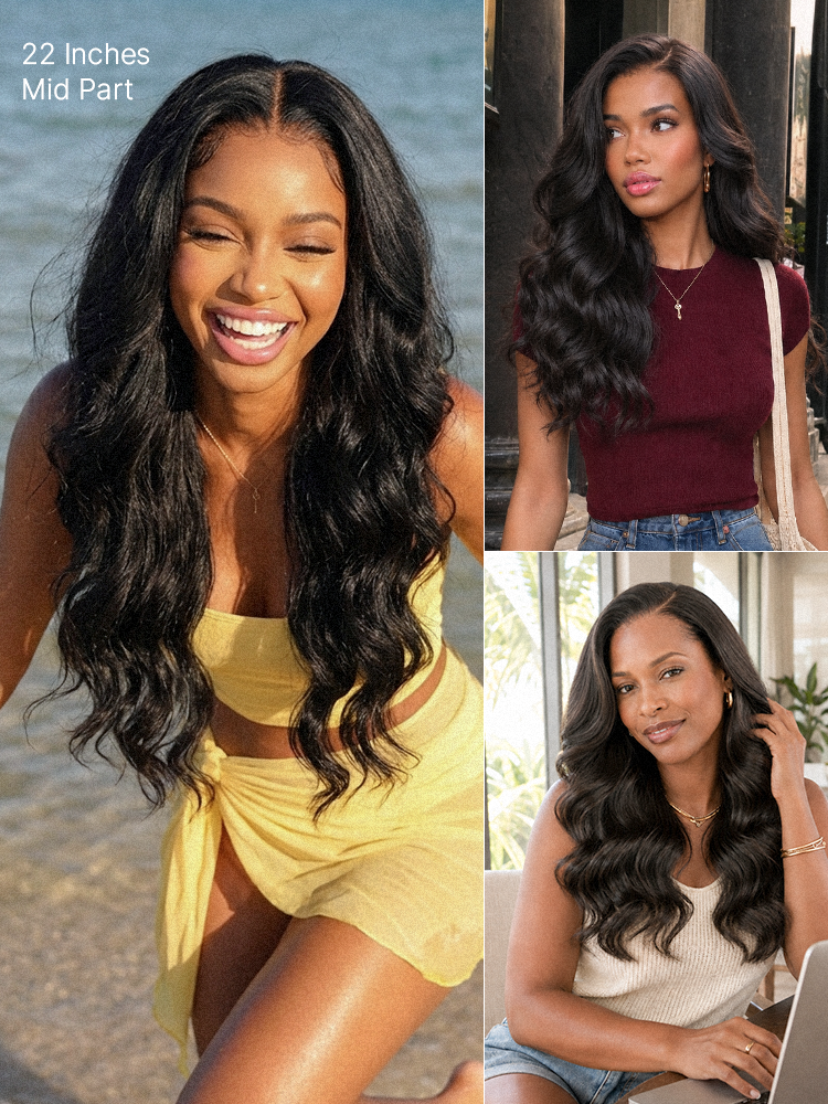 Luvme All-Day Comfort™ Wig PartingMax Glueless 7x6 Closure HD Lace Loose Body Wave Long Wig Pre-Cut Lace