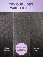 MyOwn-Fit™ PartingMax Glueless Wig 180% Density Light Yaki Body Wave 7x6 Closure HD Lace Wig Flexi-Fit Invisi Drawstring Cap & Pre-Cut Lace