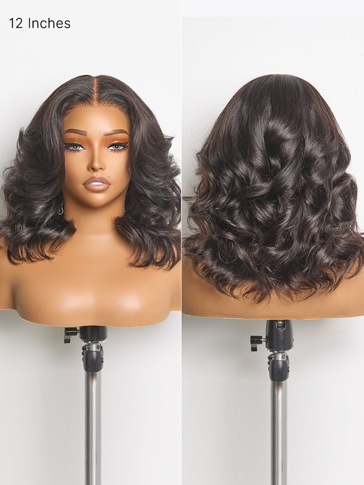 MyOwn-Fit™ PartingMax Glueless Wig 180% Density Light Yaki Body Wave 7x6 Closure HD Lace Wig Flexi-Fit Invisi Drawstring Cap & Pre-Cut Lace