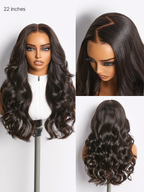 MyOwn-Fit™ PartingMax Glueless Wig 180% Density Light Yaki Body Wave 7x6 Closure HD Lace Wig Flexi-Fit Invisi Drawstring Cap & Pre-Cut Lace
