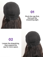 MyOwn-Fit™ PartingMax Glueless Wig 180% Density Light Yaki Body Wave 7x6 Closure HD Lace Wig Flexi-Fit Invisi Drawstring Cap & Pre-Cut Lace