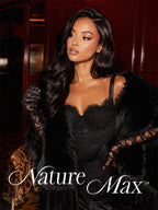 NatureMAX™ 200% / 250% Density Loose Wave Glueless Ear-to-ear 13x4 HD Lace Front Wig Pre-Cut Lace Flexi-Fit Drawstring Cap