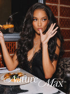 NatureMAX™ 200% / 250% Density Loose Wave Glueless Ear-to-ear 13x4 HD Lace Front Wig Pre-Cut Lace Flexi-Fit Drawstring Cap