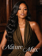 NatureMAX™ 200% / 250% Density Loose Wave Glueless Ear-to-ear 13x4 HD Lace Front Wig Pre-Cut Lace Flexi-Fit Drawstring Cap