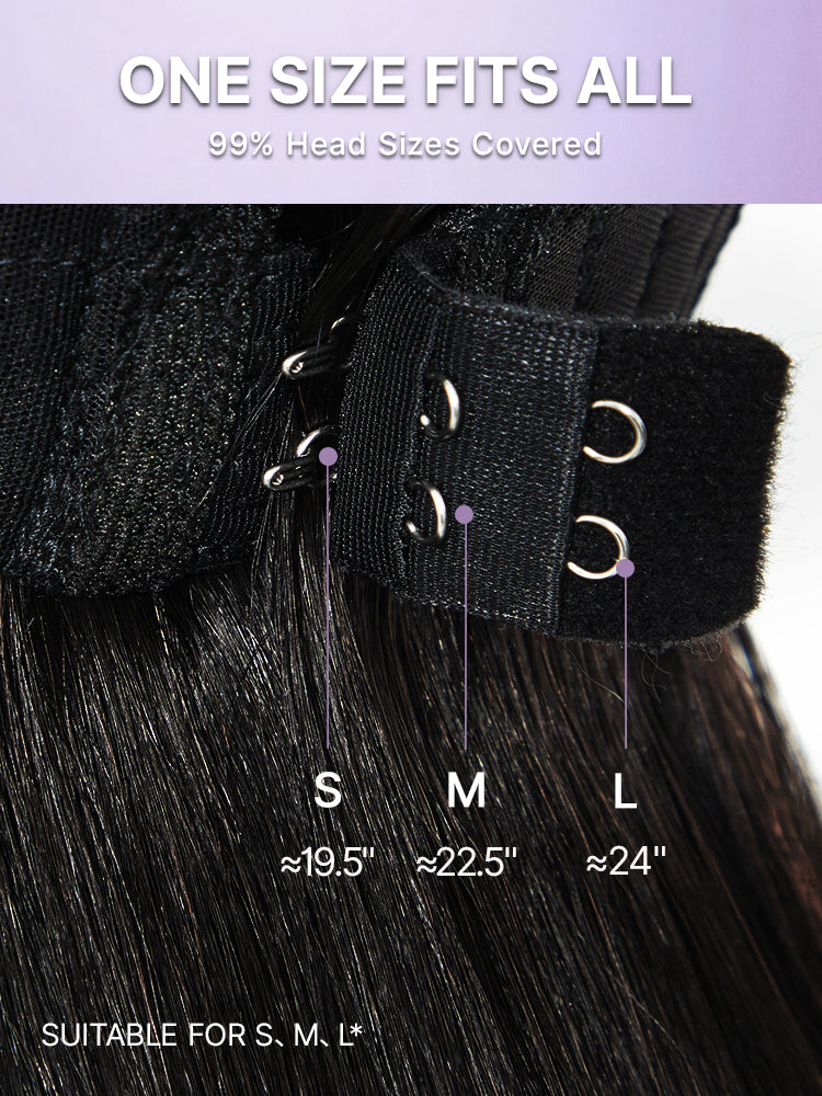 Beginner Friendly 200% Density Glueless 5x5 Closure Pre-Cut Lace Afro Curly Wig One Size Fits All Cap