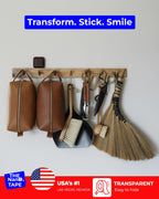 16.4 FT Double Sided Tape – Strong Nano Adhesive for Hanging Pictures, Rugs, Tools, and Décor | Clear, Removable, and Reusable Mounting Tape (1.18in Width)