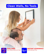 16.4 FT Double Sided Tape – Strong Nano Adhesive for Hanging Pictures, Rugs, Tools, and Décor | Clear, Removable, and Reusable Mounting Tape (1.18in Width)