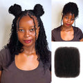 QVR Brazilian Remy Hair Afro kinky Bulk Human Hair For Braiding Dreadlock Hair
