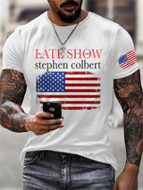 🔥Buy 3 Get 15% Off🔥Men's Retro Last Last Show Print T-Shirt