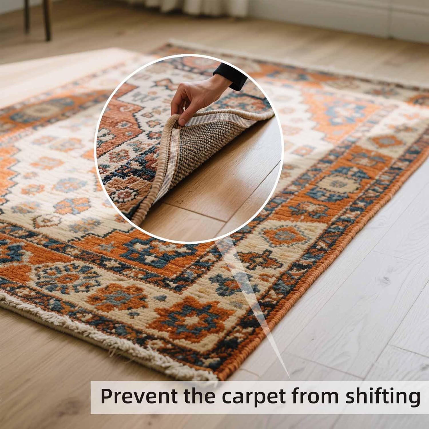 2 Pack Double Sided Tape Heavy Duty High Adhesive Mesh Tape 0.6Inch X 66Ft Super Sticky Clear Tapes High Tack Strong Mounting Tapes for Fixed Carpet Arts Crafts Wall Decor Photos No Glue Residue